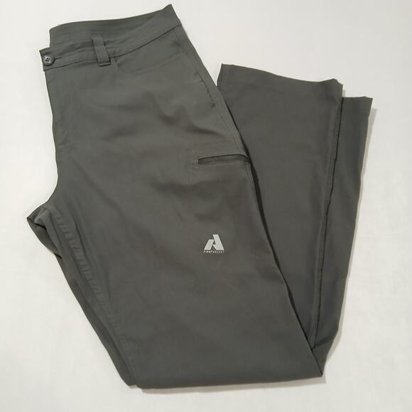 Eddie Bauer First Ascent Womens 14 Guide Pro Pants Grey Hiking Outdoor - Picture 2 of 14